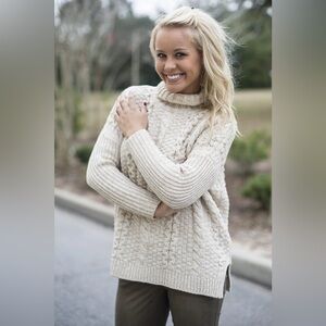 525 America Brooklyn Sweater Turtleneck | Ivory